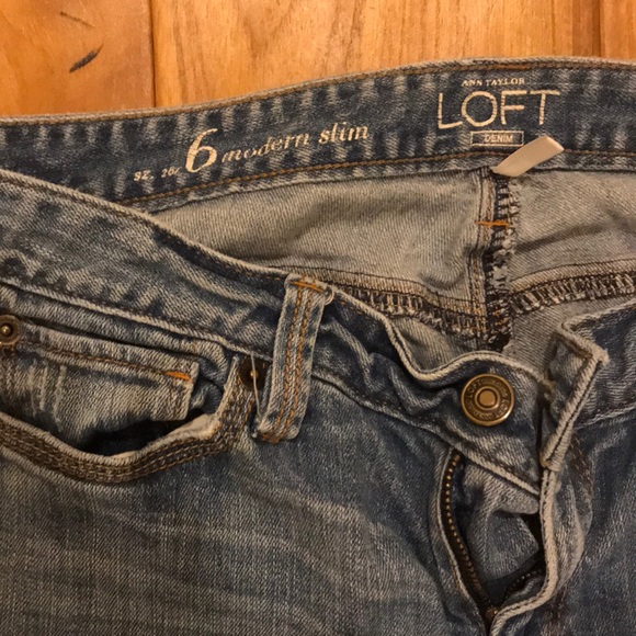 LOFT Denim - Loft size 6 jeans